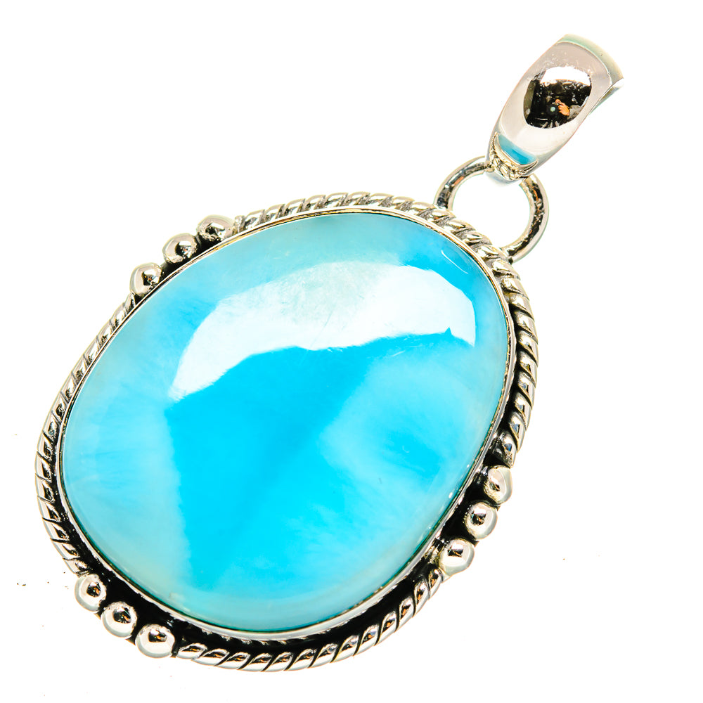 Larimar Pendants handcrafted by Ana Silver Co - PD12359