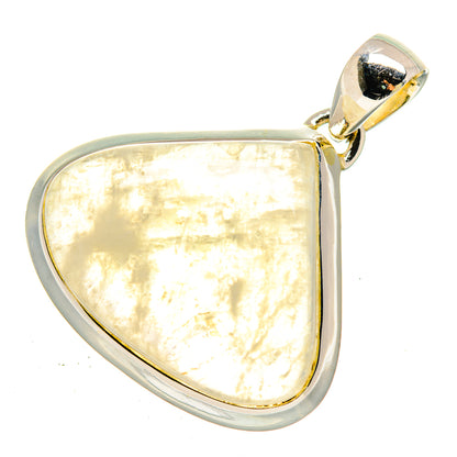 Rainbow Moonstone Pendants handcrafted by Ana Silver Co - PD12379