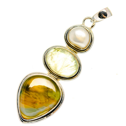 Willow Creek Jasper Pendants handcrafted by Ana Silver Co - PD12384