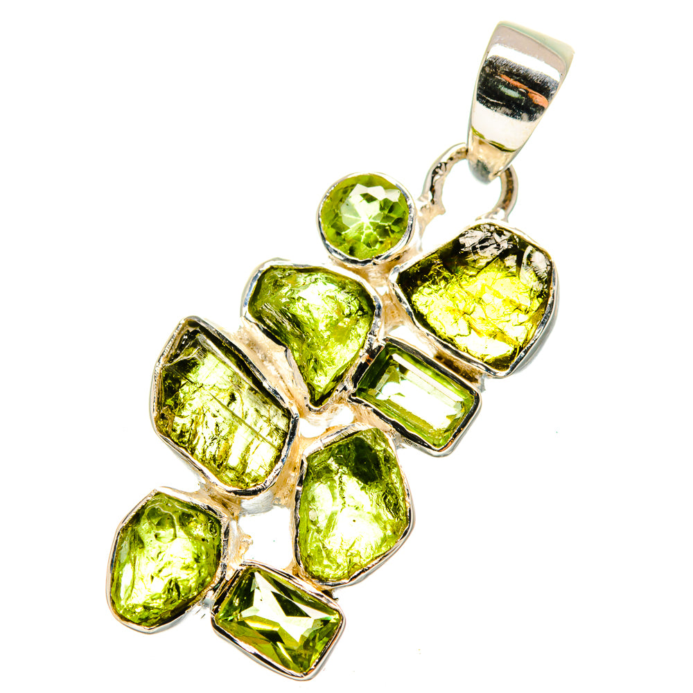 Peridot Pendants handcrafted by Ana Silver Co - PD12392