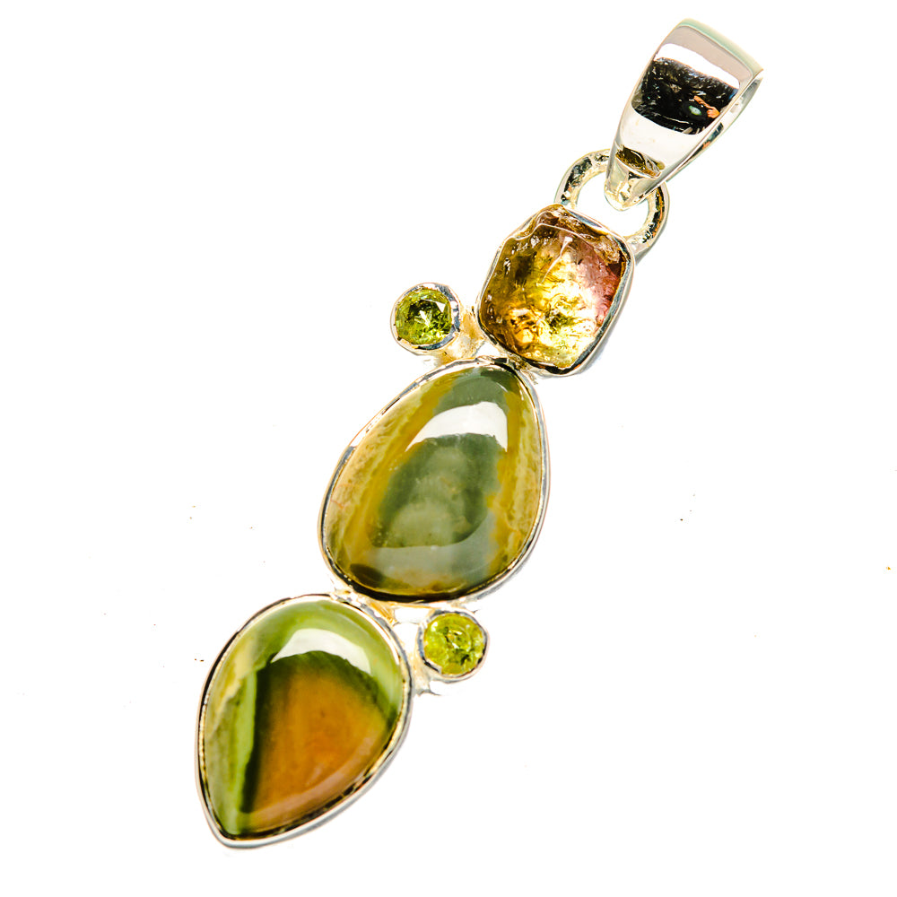 Willow Creek Jasper Pendants handcrafted by Ana Silver Co - PD12394