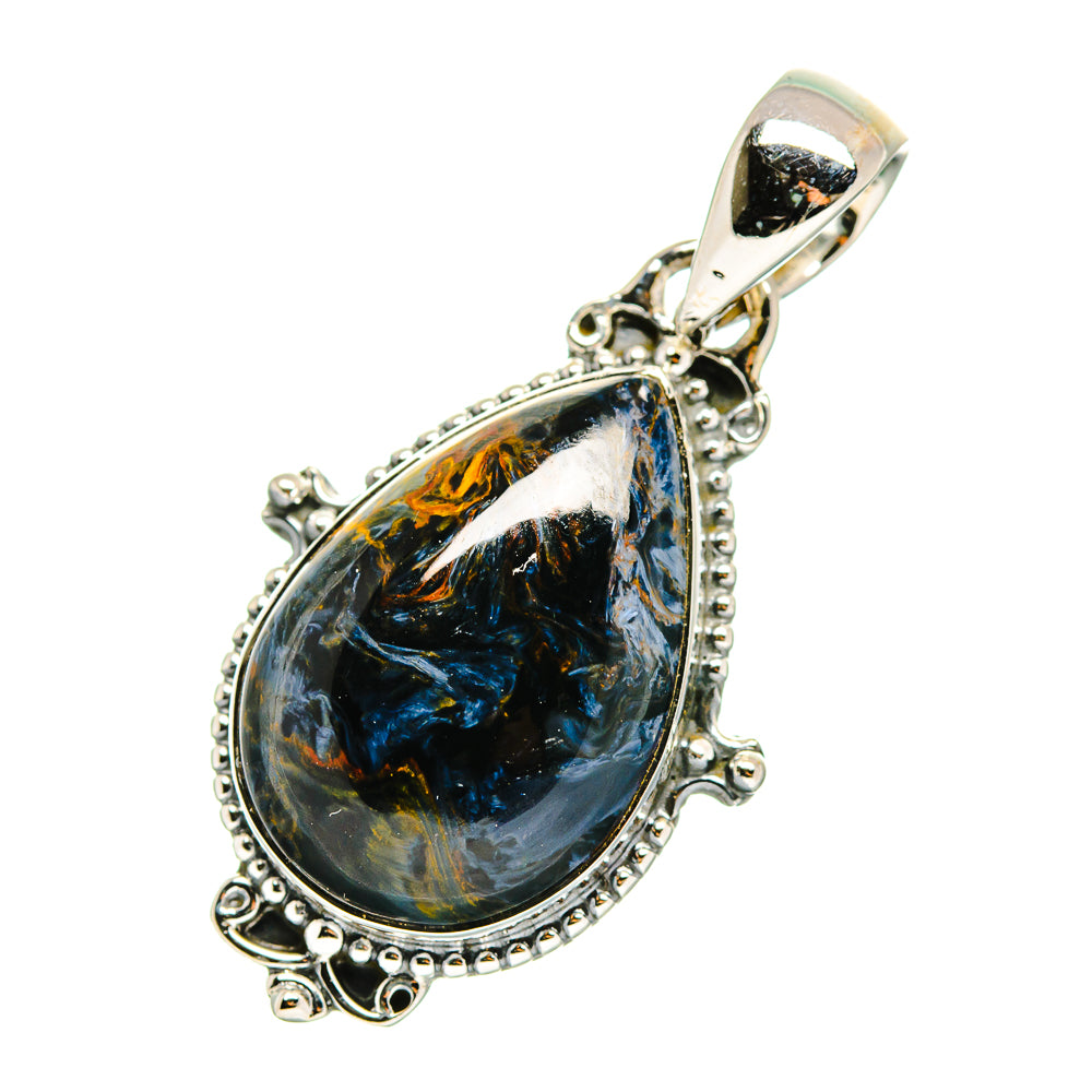 Pietersite Pendants handcrafted by Ana Silver Co - PD12406