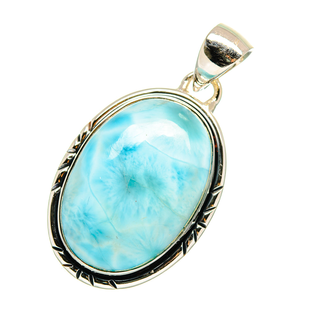 Larimar Pendants handcrafted by Ana Silver Co - PD12412