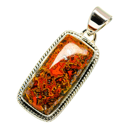 Moroccan Agate Pendants handcrafted by Ana Silver Co - PD12418