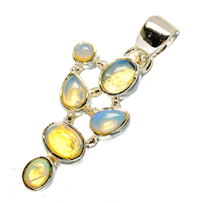Ethiopian Opal Pendants handcrafted by Ana Silver Co - PD12421