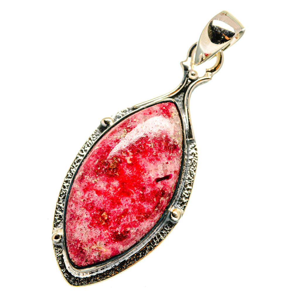 Thulite Pendants handcrafted by Ana Silver Co - PD12424