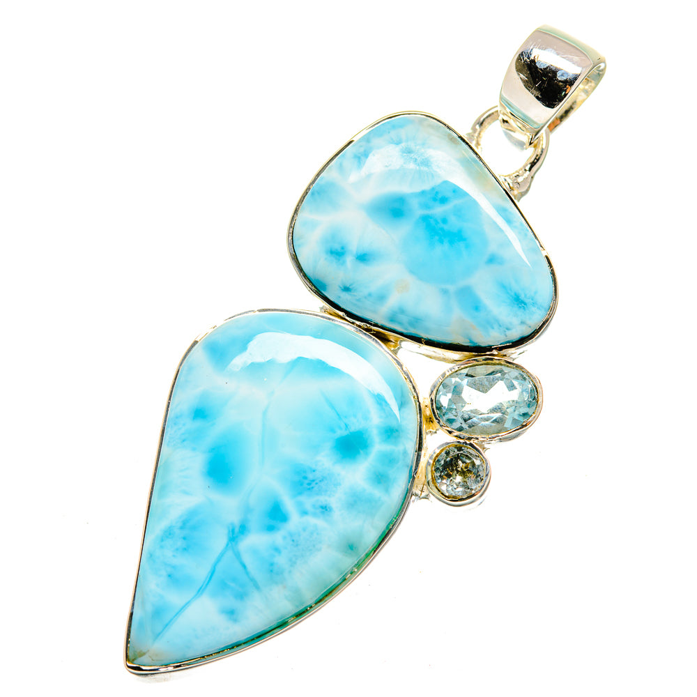 Larimar Pendants handcrafted by Ana Silver Co - PD12444