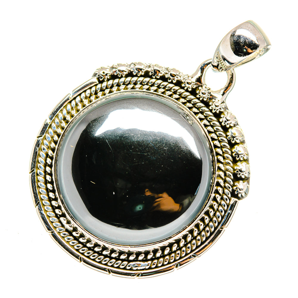 Hematite Pendants handcrafted by Ana Silver Co - PD12446