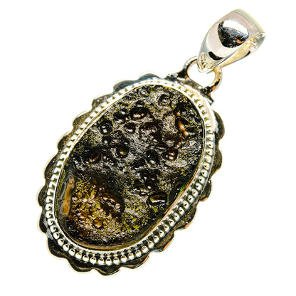 Tektite Pendants handcrafted by Ana Silver Co - PD12448