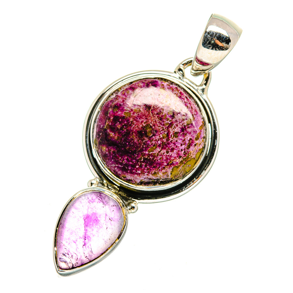 Stichtite Pendants handcrafted by Ana Silver Co - PD12456