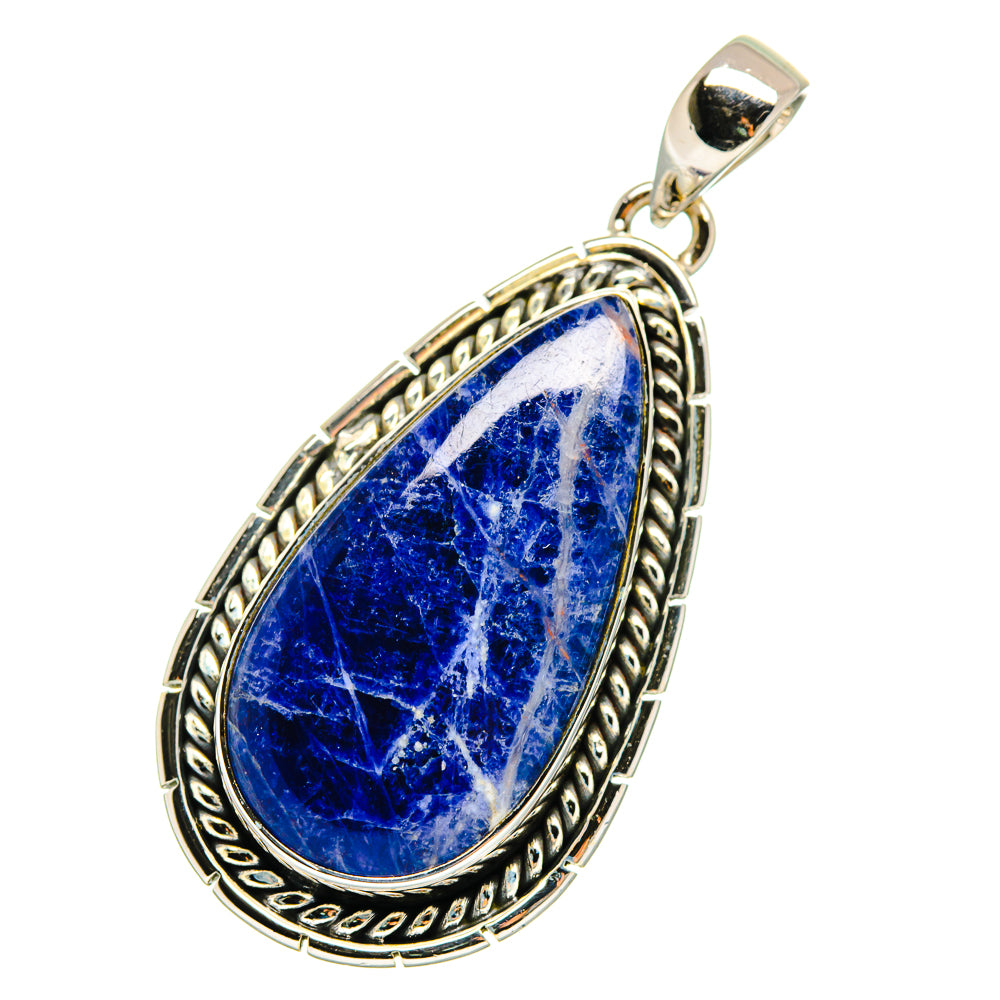 Sodalite Pendants handcrafted by Ana Silver Co - PD12458