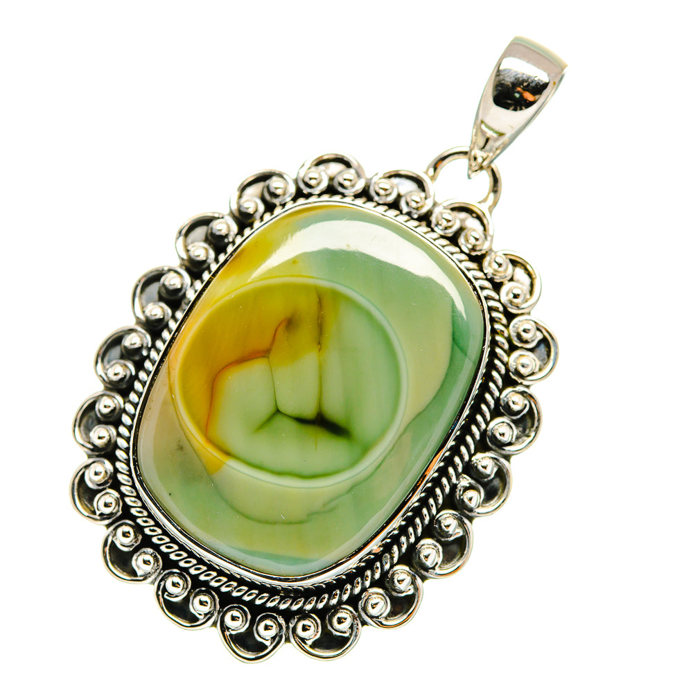Willow Creek Jasper Pendants handcrafted by Ana Silver Co - PD12463