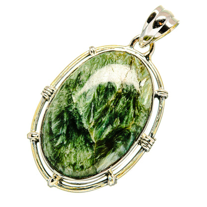 Seraphinite Pendants handcrafted by Ana Silver Co - PD12465