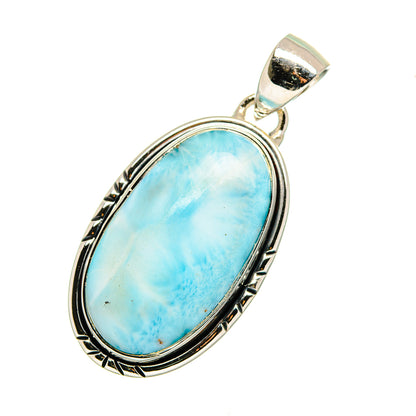Larimar Pendants handcrafted by Ana Silver Co - PD12476