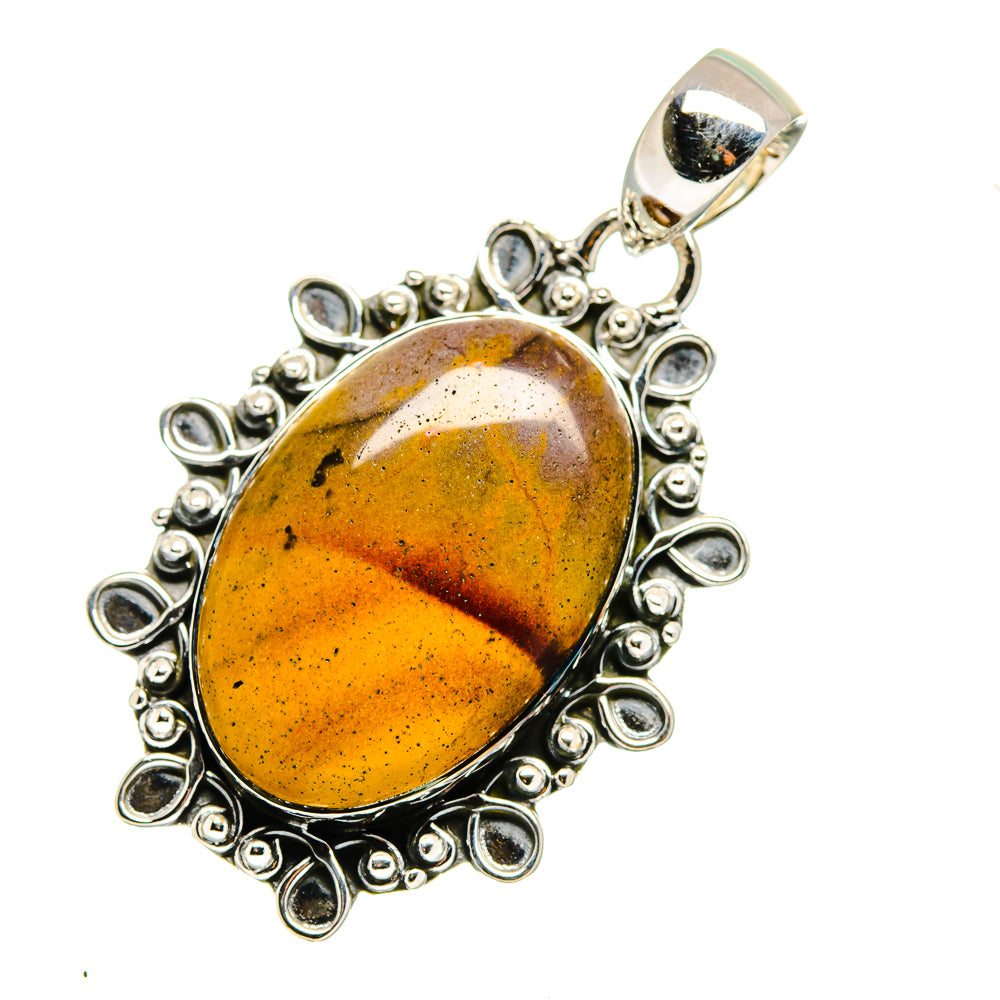 Mookaite Pendants handcrafted by Ana Silver Co - PD12479 - Photo 2