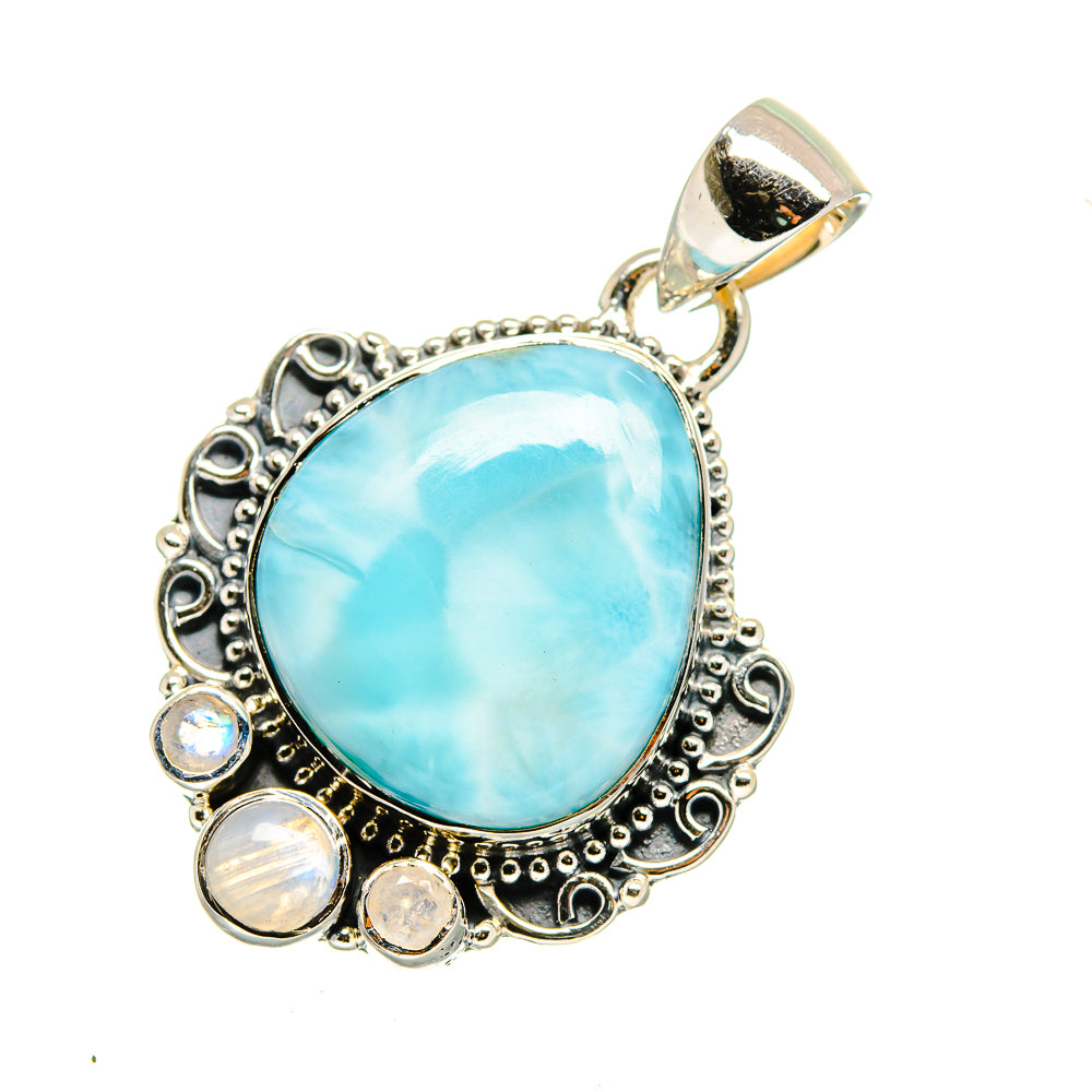 Larimar Pendants handcrafted by Ana Silver Co - PD12481