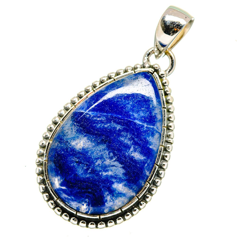 Sodalite Pendants handcrafted by Ana Silver Co - PD12506