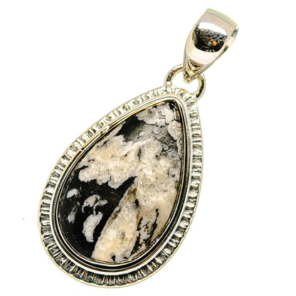 Pinolith Jasper Pendants handcrafted by Ana Silver Co - PD12510 - Photo 2