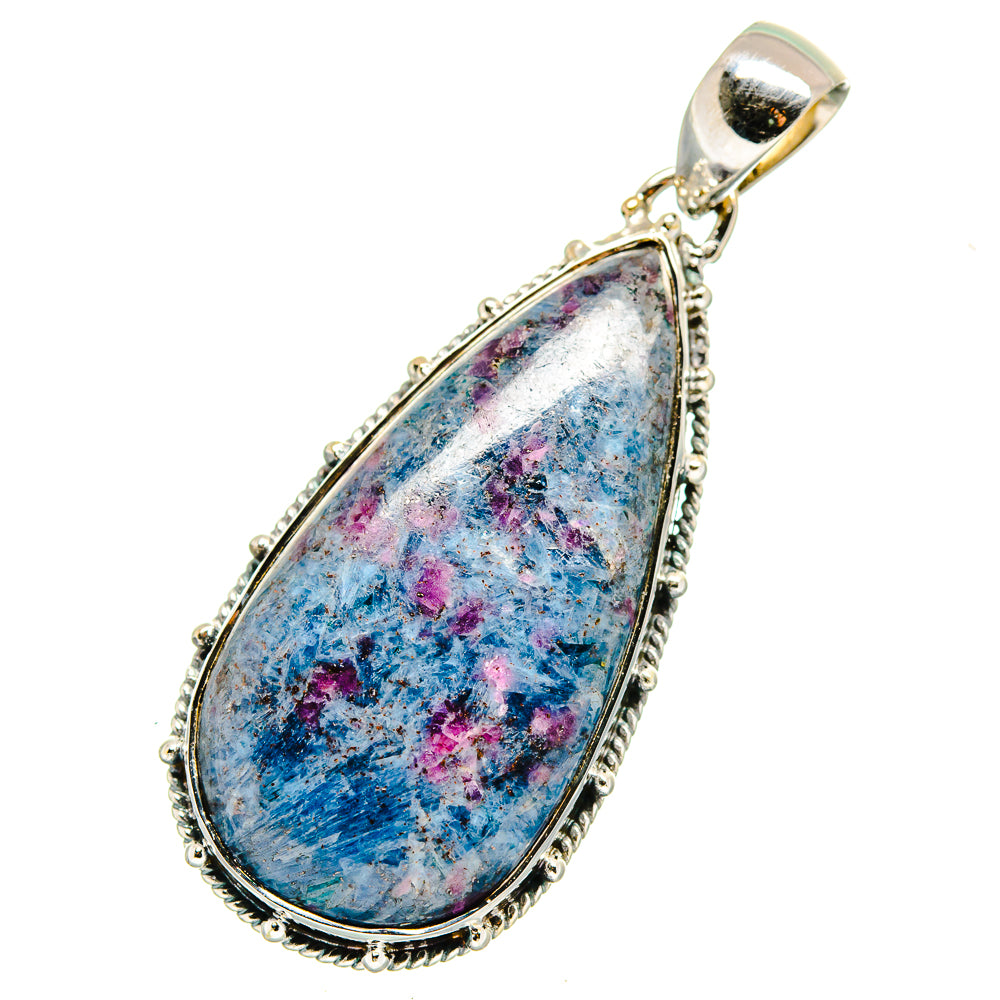 Ruby Fuchsite Pendants handcrafted by Ana Silver Co - PD12518