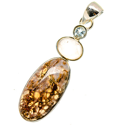 Ocean Jasper Pendants handcrafted by Ana Silver Co - PD12520