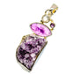 Amethyst Crystal Pendants handcrafted by Ana Silver Co - PD12550