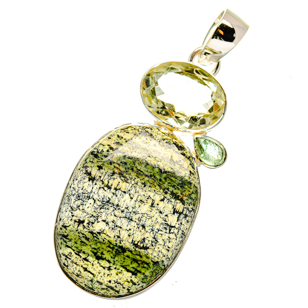 Lizard Jaser Pendants handcrafted by Ana Silver Co - PD12555