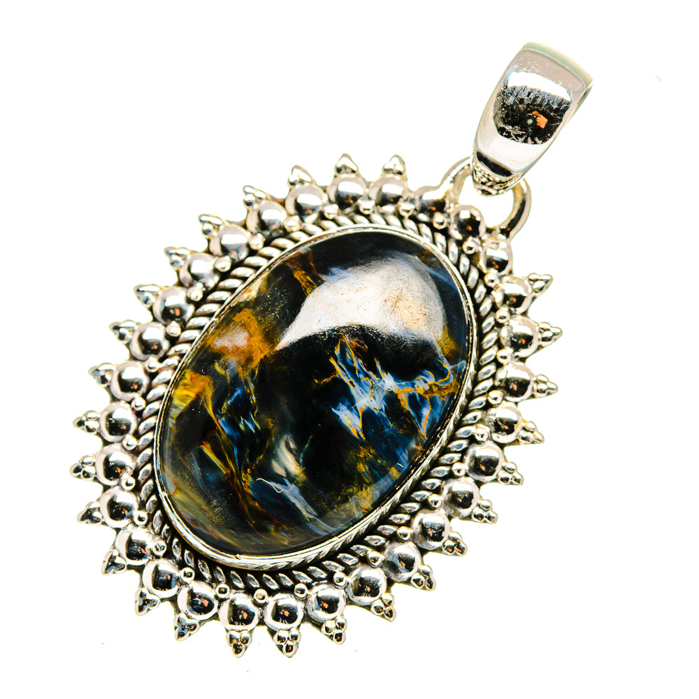Pietersite Pendants handcrafted by Ana Silver Co - PD12599