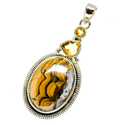 Schalenblende Pendants handcrafted by Ana Silver Co - PD12632