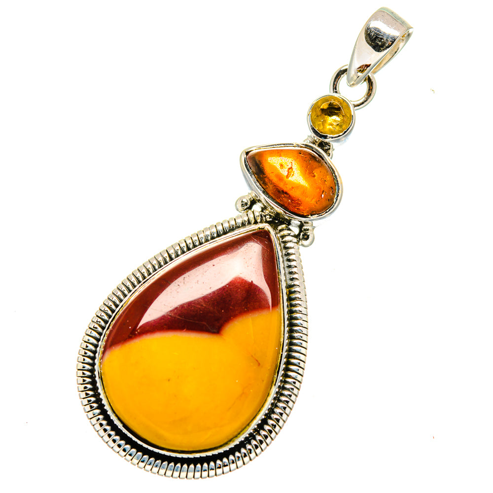 Mookaite Pendants handcrafted by Ana Silver Co - PD12664