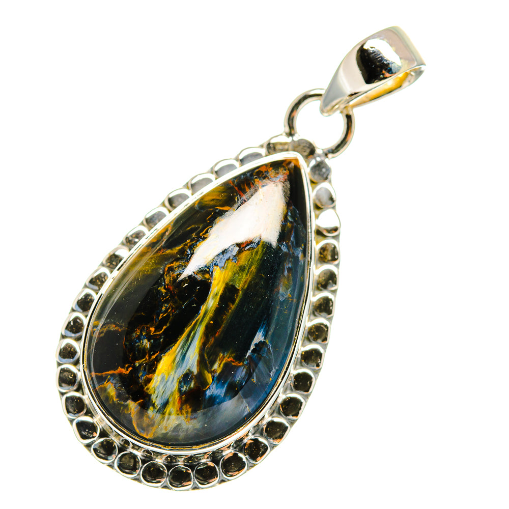 Pietersite Pendants handcrafted by Ana Silver Co - PD12666