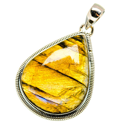 Labradorite Pendants handcrafted by Ana Silver Co - PD12679