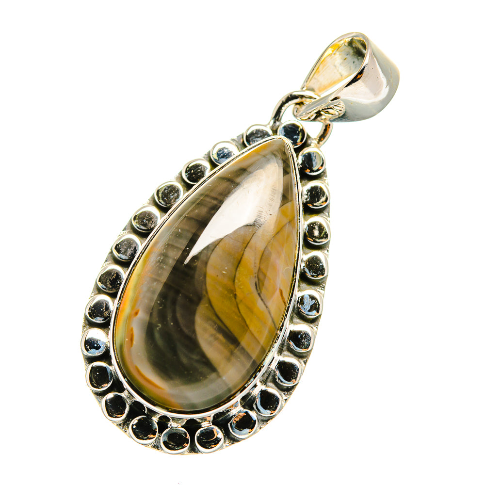 Imperial Jasper Pendants handcrafted by Ana Silver Co - PD12680 - Photo 2