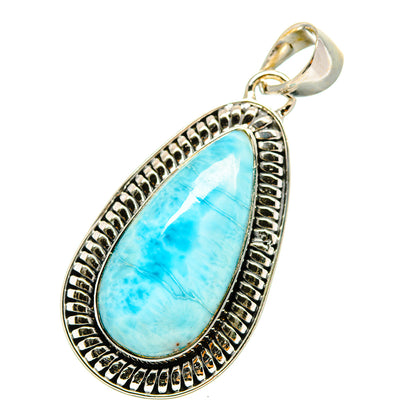 Larimar Pendants handcrafted by Ana Silver Co - PD12703