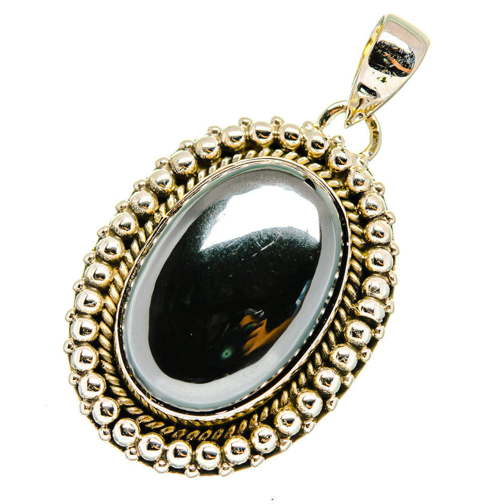 Hematite Pendants handcrafted by Ana Silver Co - PD12715