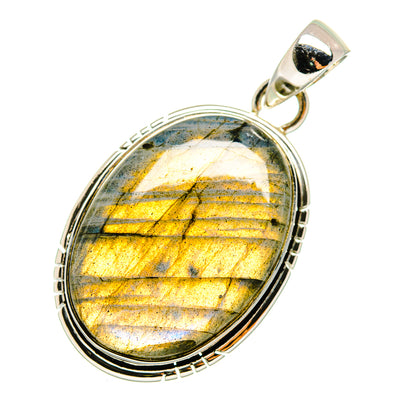 Labradorite Pendants handcrafted by Ana Silver Co - PD12716