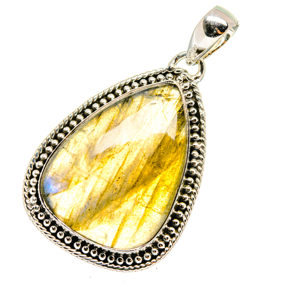 Labradorite Pendants handcrafted by Ana Silver Co - PD12717