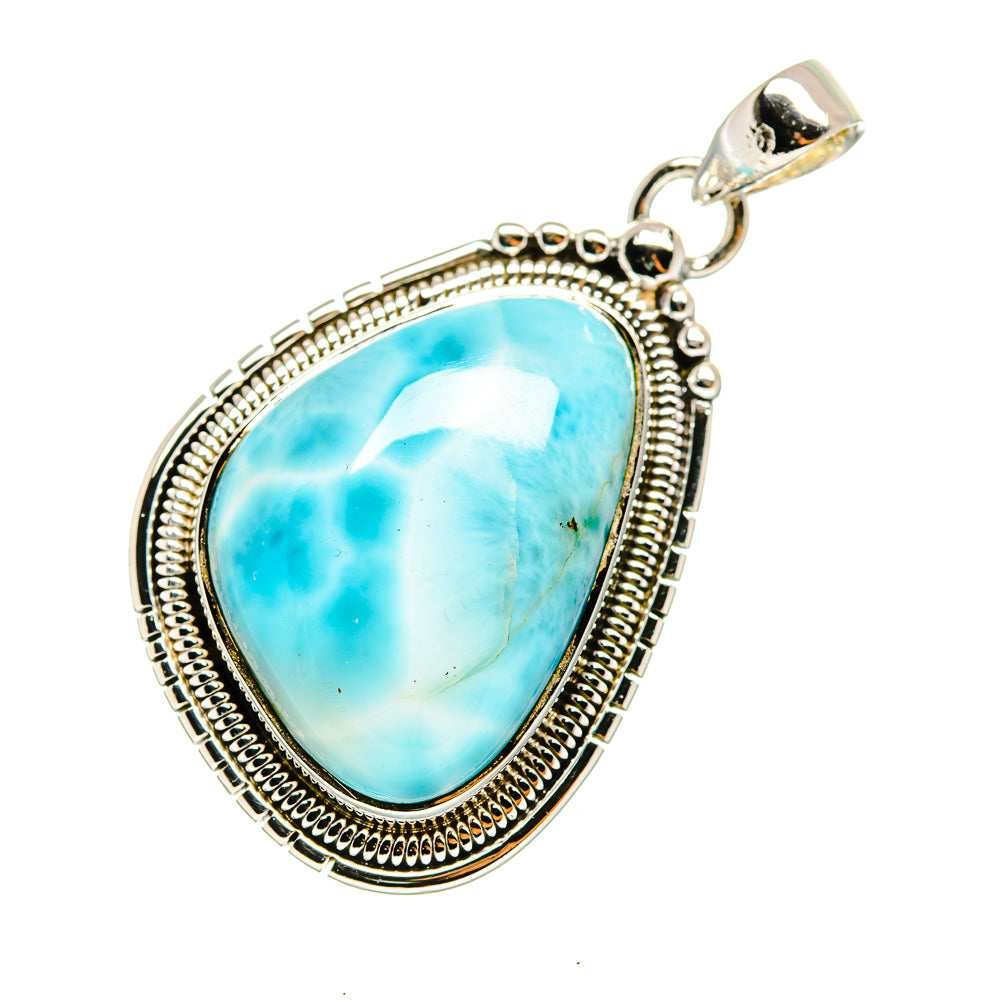 Larimar Pendants handcrafted by Ana Silver Co - PD12725