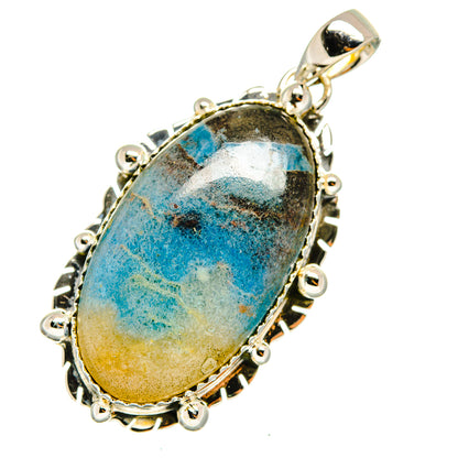 Shattuckite Pendants handcrafted by Ana Silver Co - PD12733