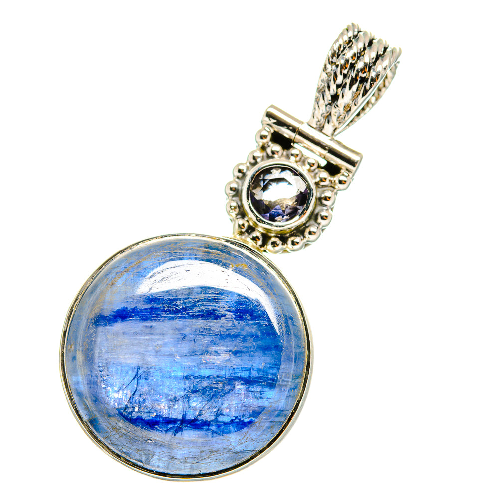 Kyanite Pendants handcrafted by Ana Silver Co - PD12746
