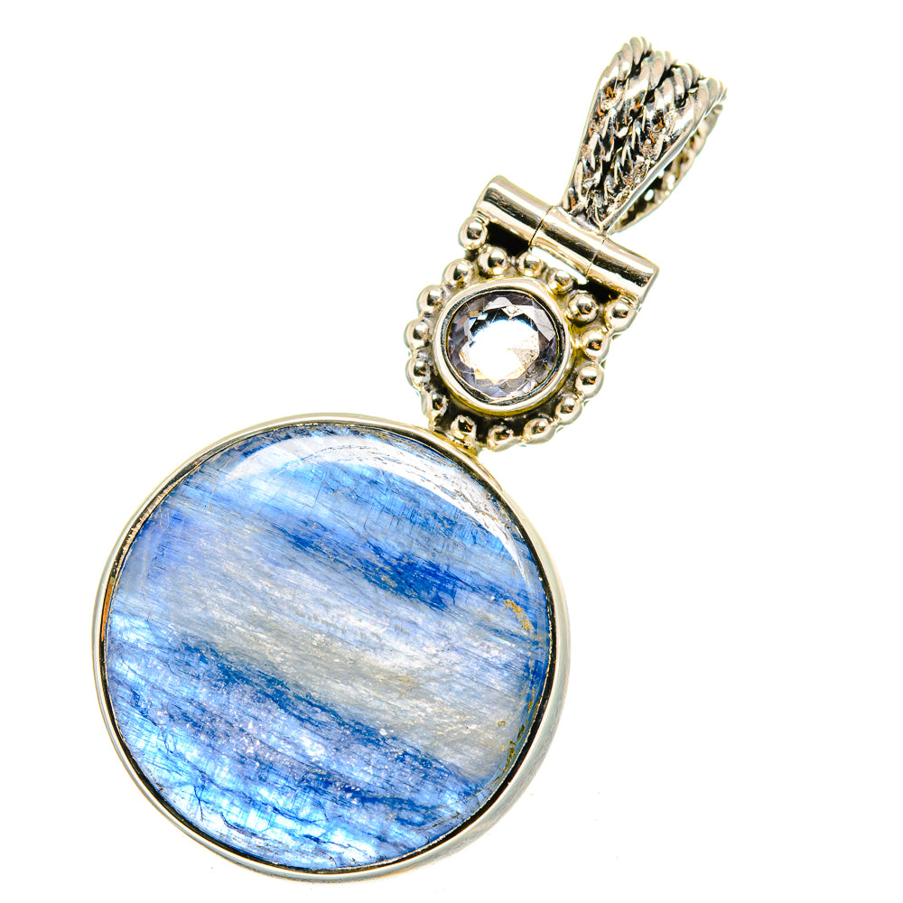 Kyanite Pendants handcrafted by Ana Silver Co - PD12749
