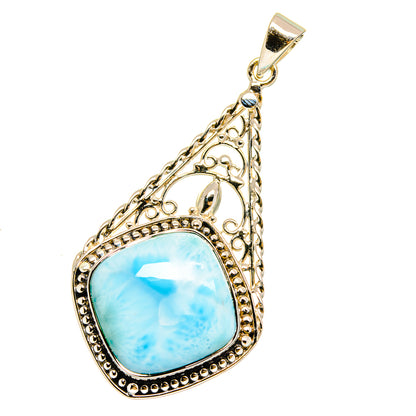 Larimar Pendants handcrafted by Ana Silver Co - PD12769