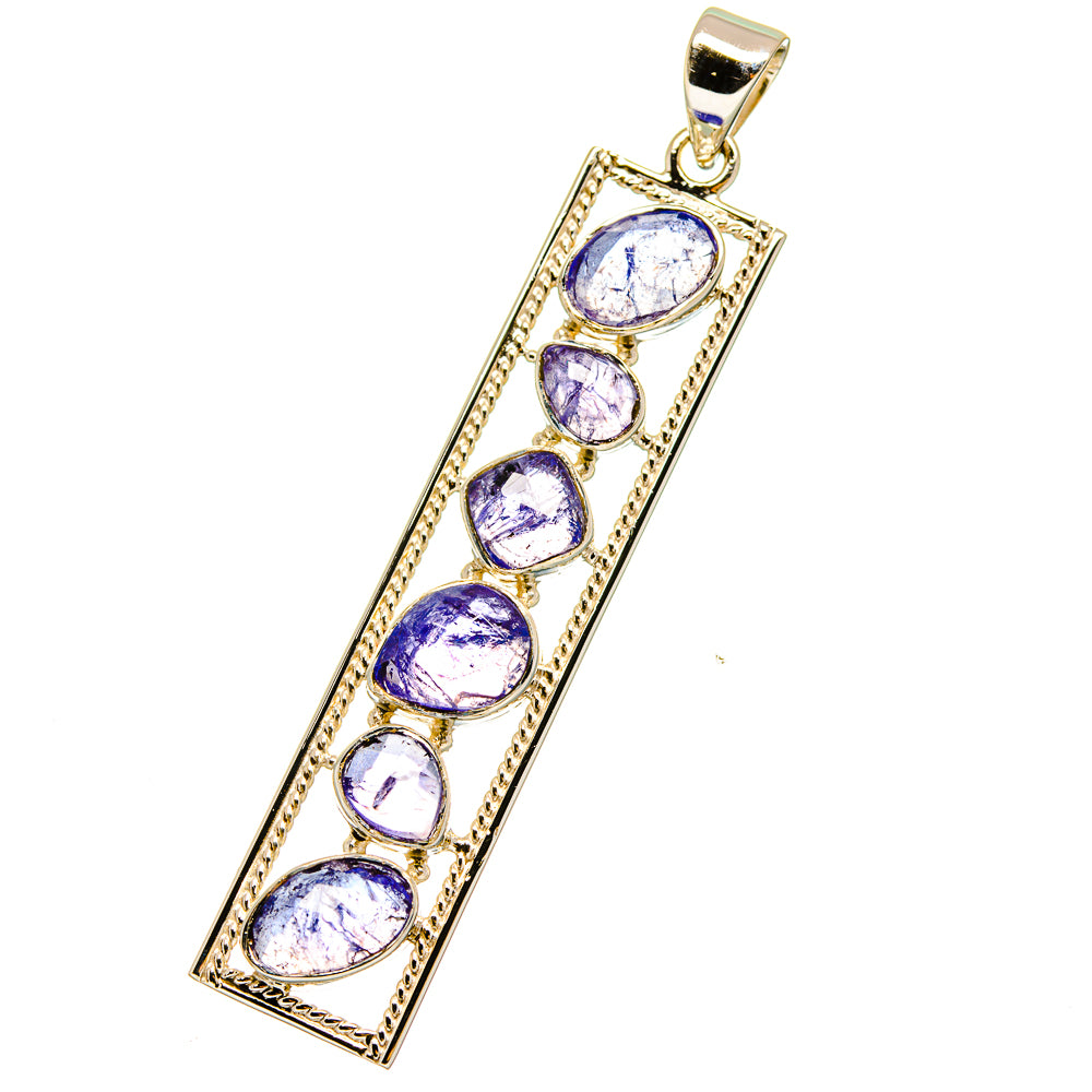 Tanzanite Pendants handcrafted by Ana Silver Co - PD12798