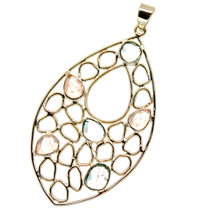 Rainbow Moonstone Pendants handcrafted by Ana Silver Co - PD12817