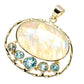 Rainbow Moonstone Pendants handcrafted by Ana Silver Co - PD12818