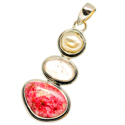 Thulite Pendants handcrafted by Ana Silver Co - PD12835