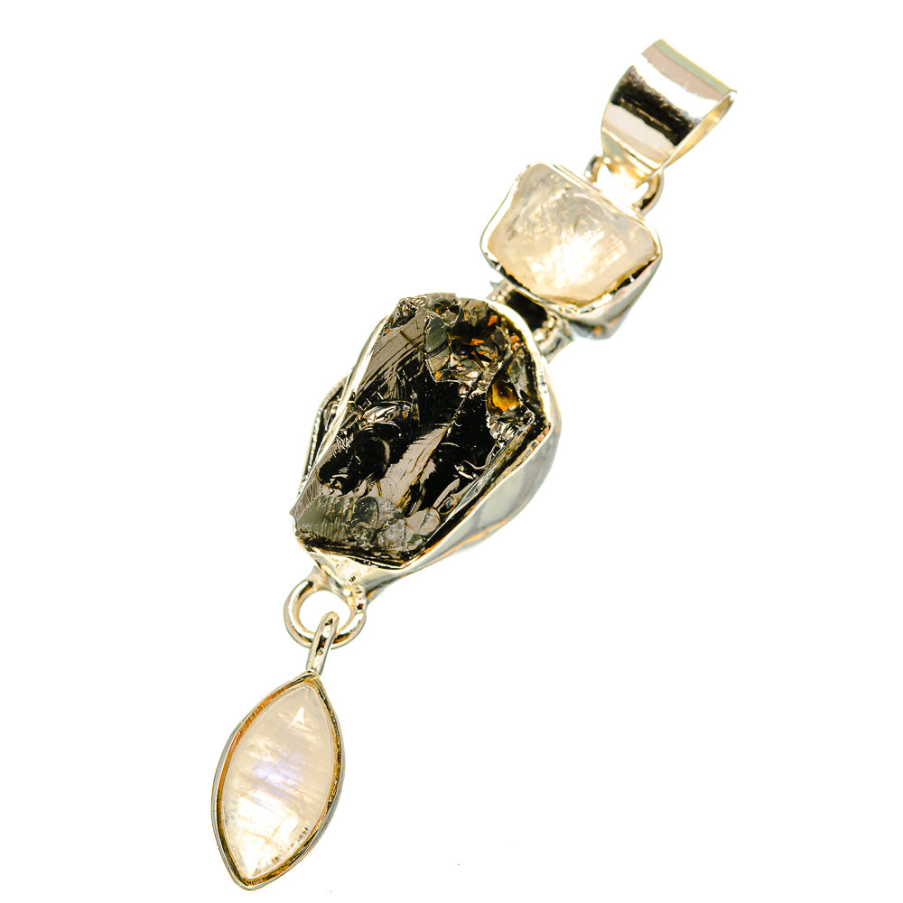 Shungite Pendants handcrafted by Ana Silver Co - PD12836