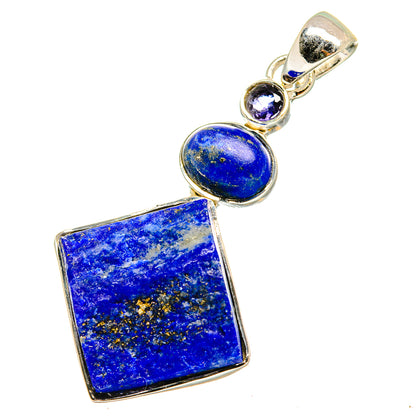 Lapis Lazuli Pendants handcrafted by Ana Silver Co - PD12842