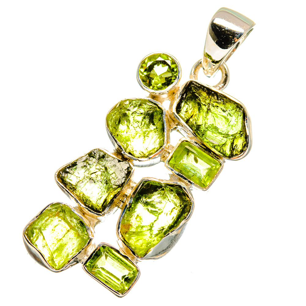 Peridot Pendants handcrafted by Ana Silver Co - PD12845
