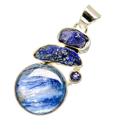 Kyanite Pendants handcrafted by Ana Silver Co - PD12863
