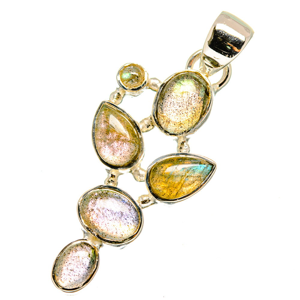 Labradorite Pendants handcrafted by Ana Silver Co - PD12872